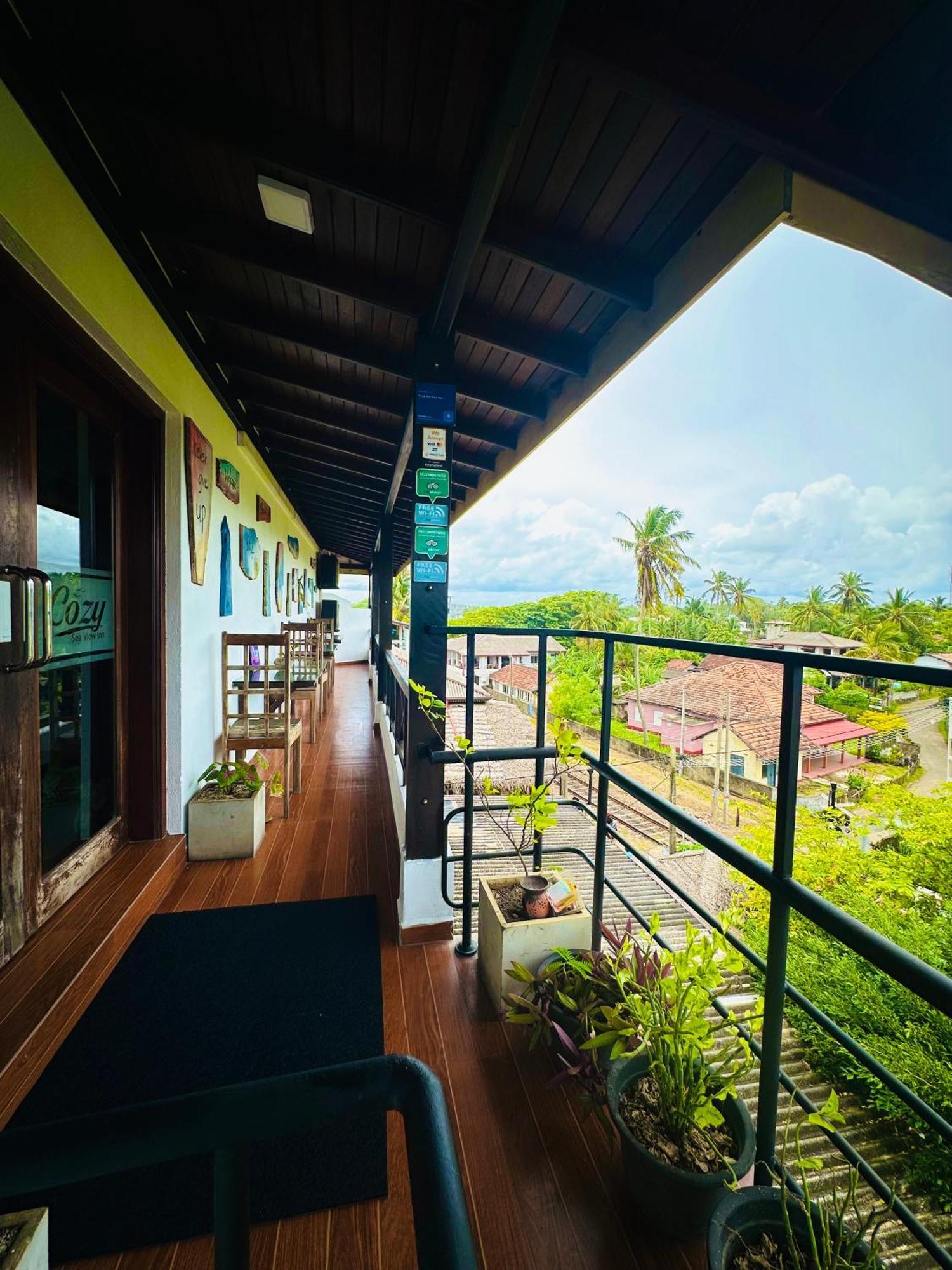 Cozy Sea View Inn Hikkaduwa Kültér fotó
